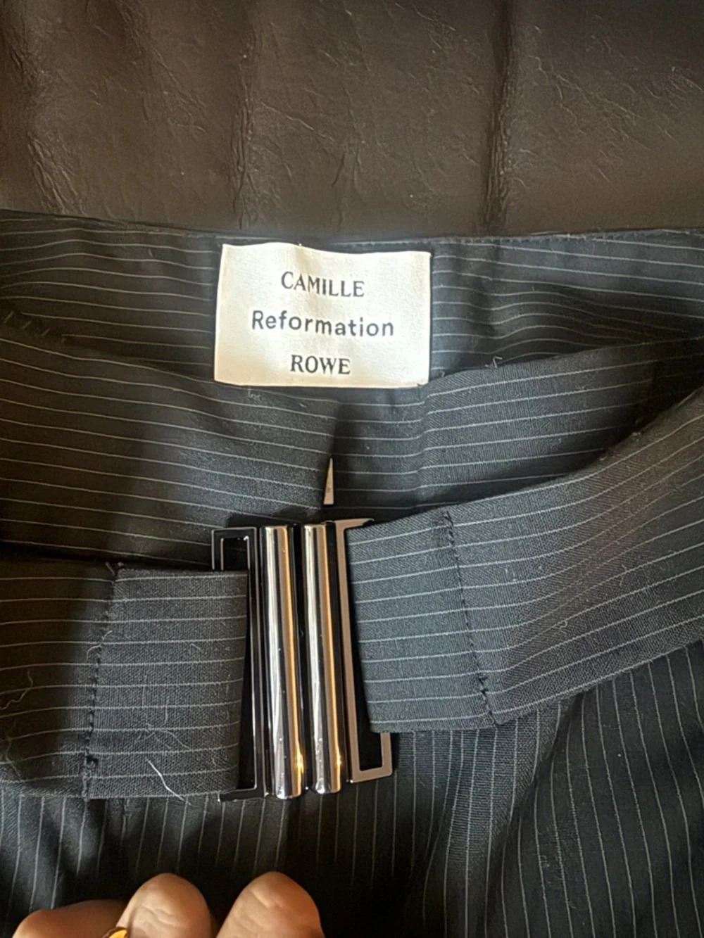 Reformation Camille Rowe Cherie Pant size 4 - Picture 3 of 4